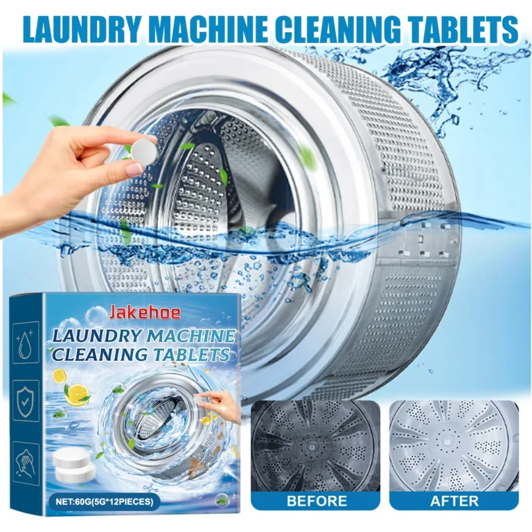 Washing machine cleaning tablets